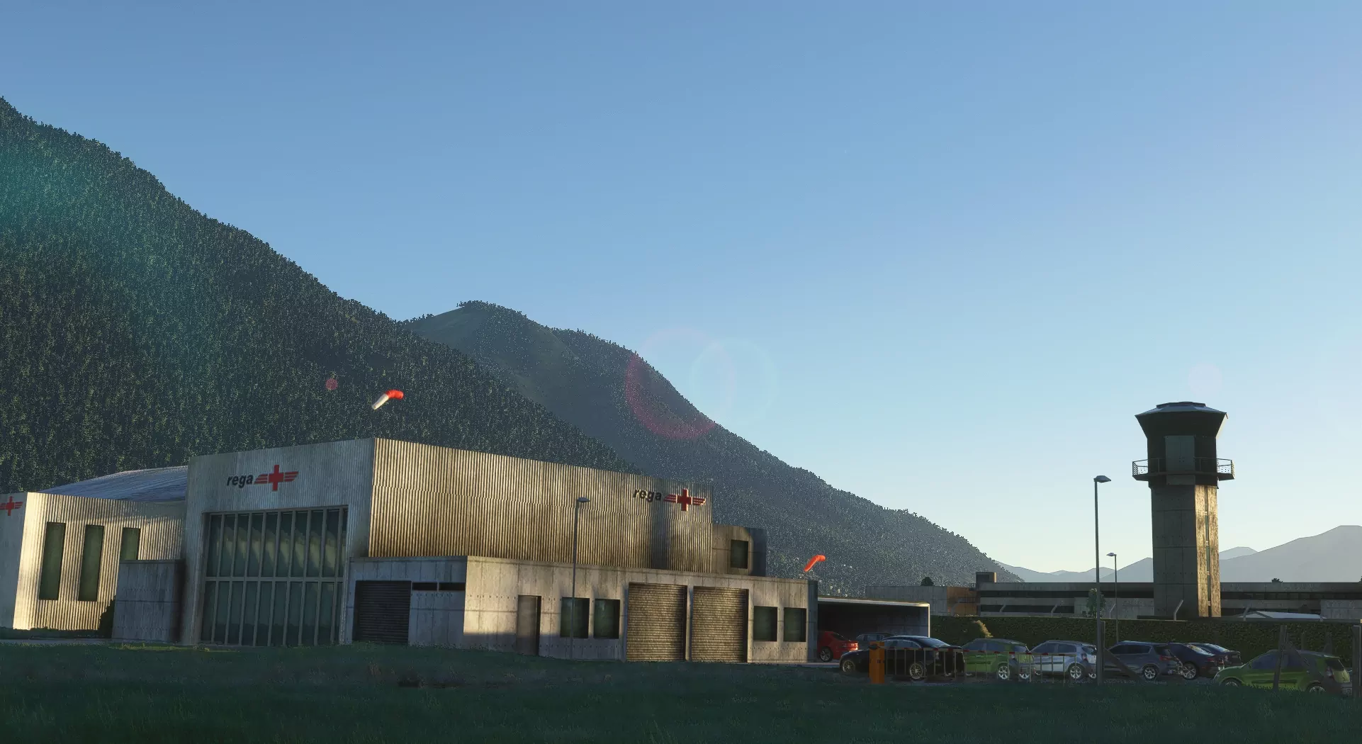 Аэропорт LSZL ( Локарно, Швейцария )