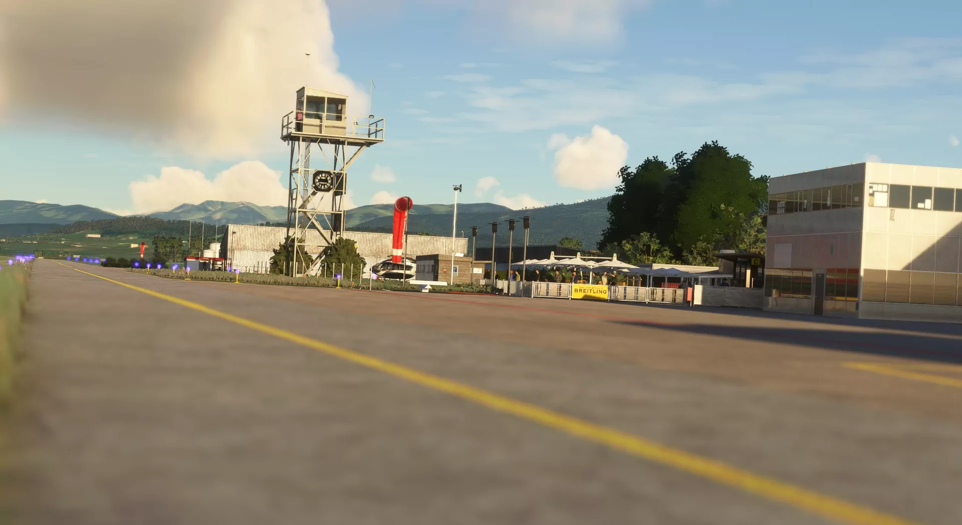 Аэродром LSGE ( Фрибург, Швейцария )