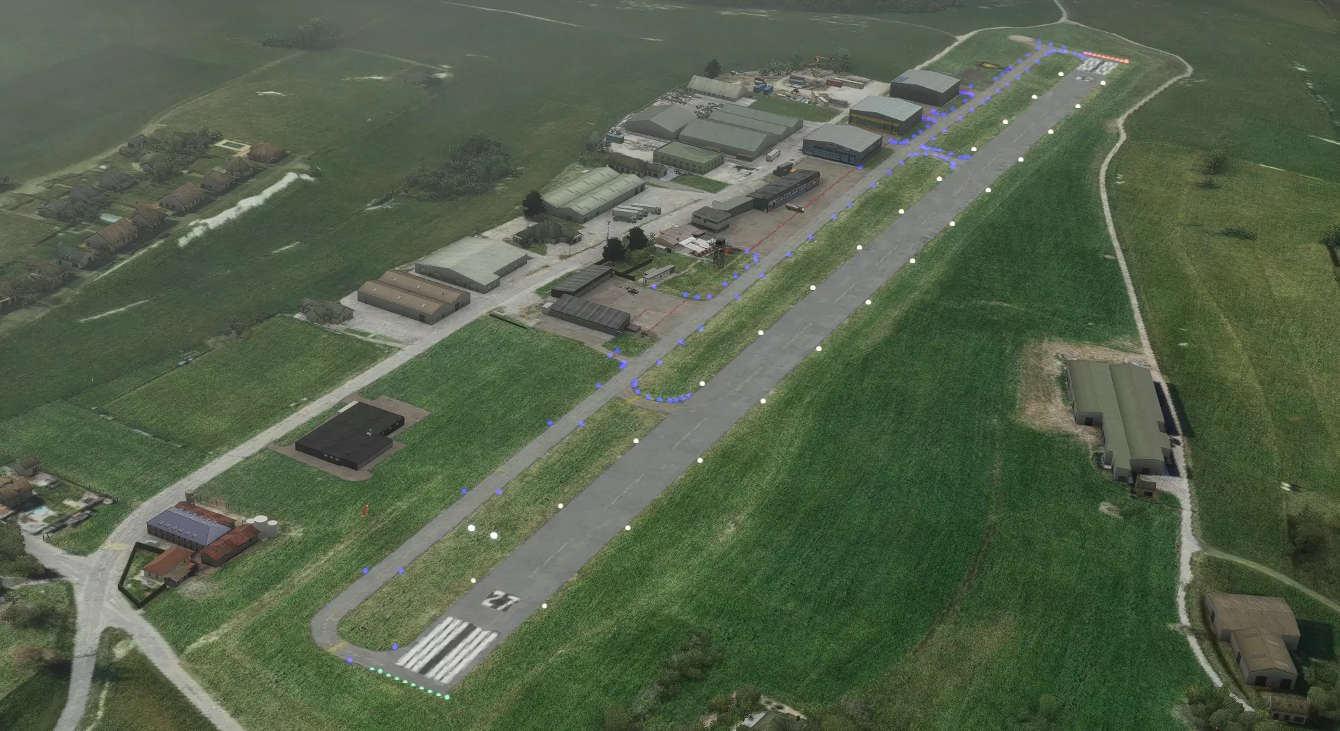 Аэродром LSGE ( Фрибург, Швейцария )