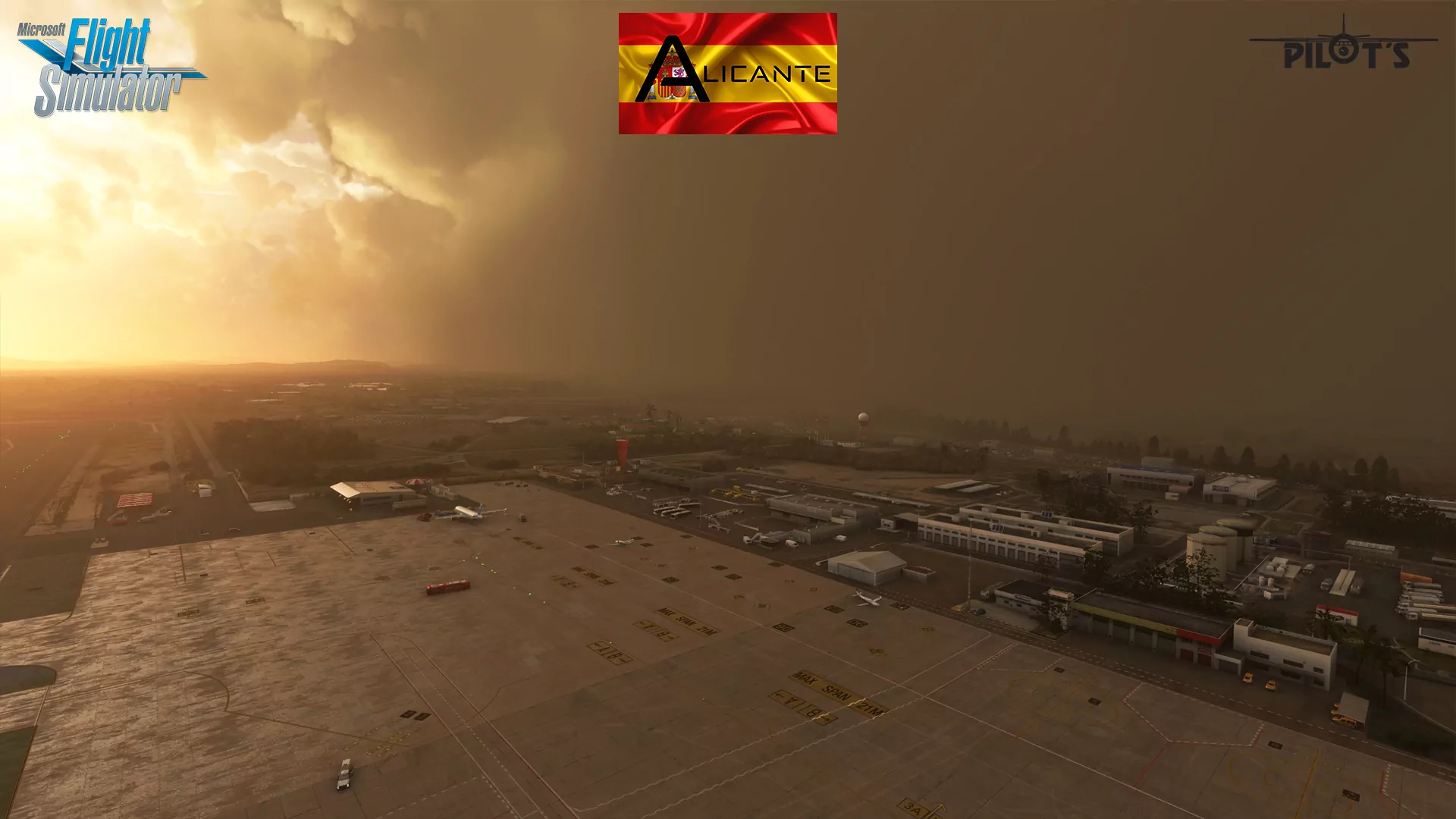 Аэропорт LEAL ( Аликанте, Испания )