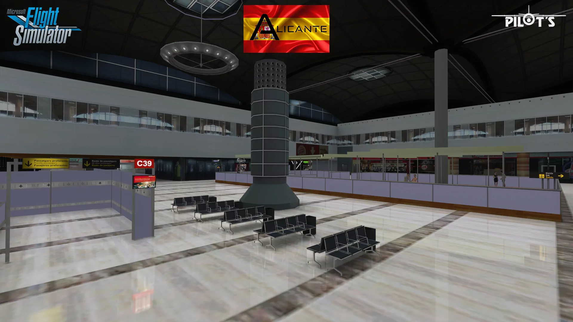 Аэропорт LEAL ( Аликанте, Испания )