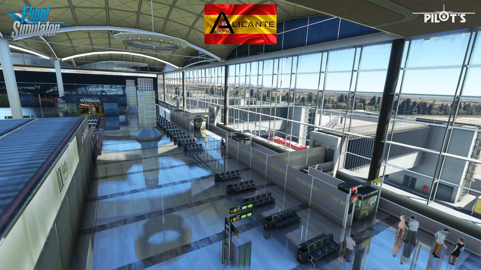 Аэропорт LEAL ( Аликанте, Испания )