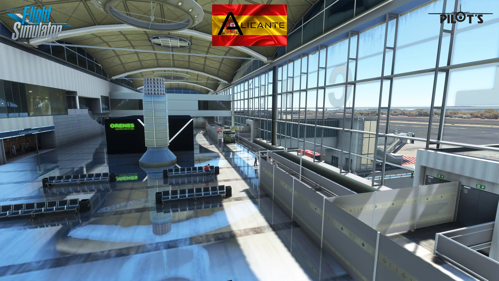 Аэропорт LEAL ( Аликанте, Испания )