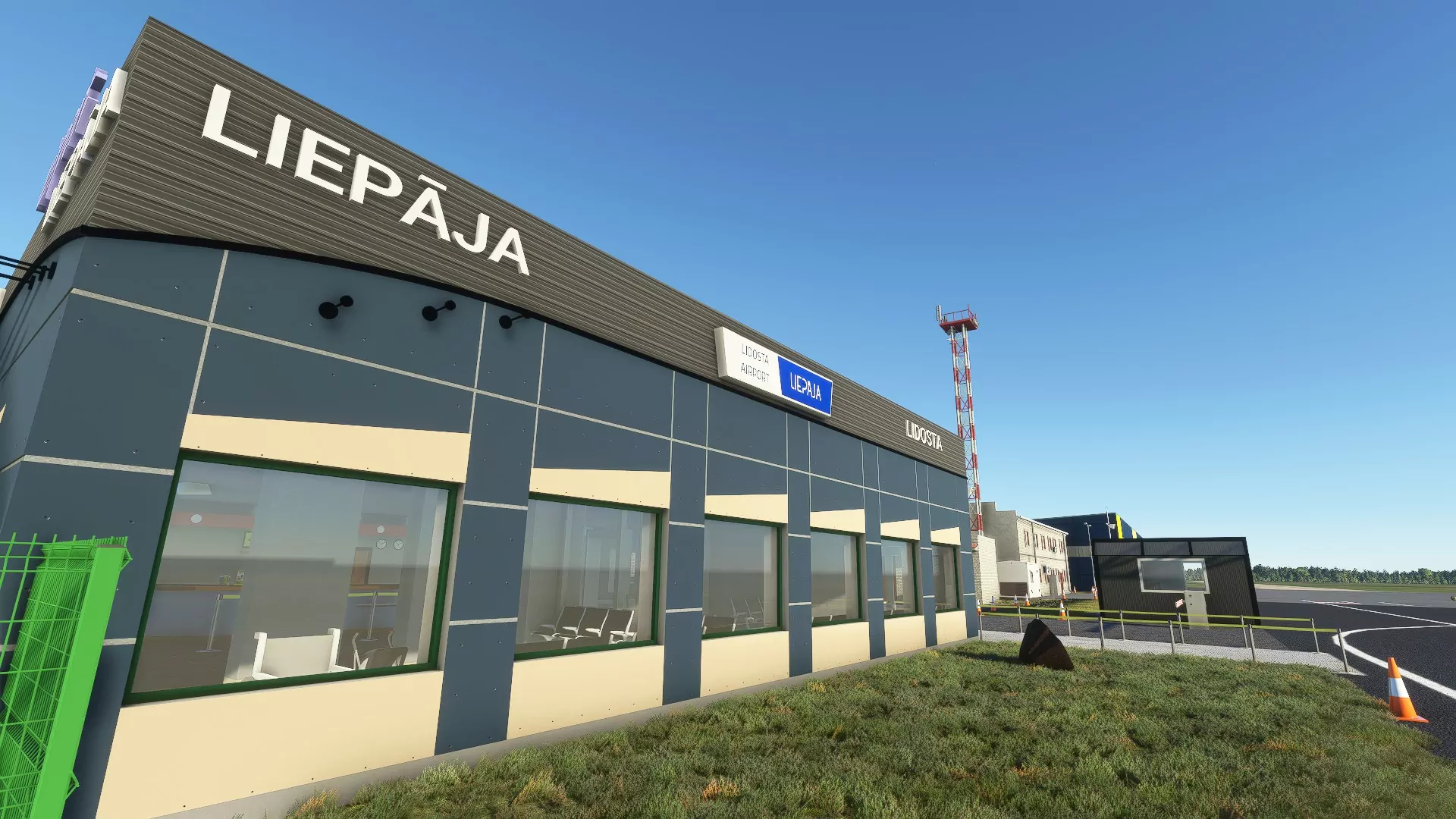 Аэропорт EVLA ( Лиепая, Латвия )