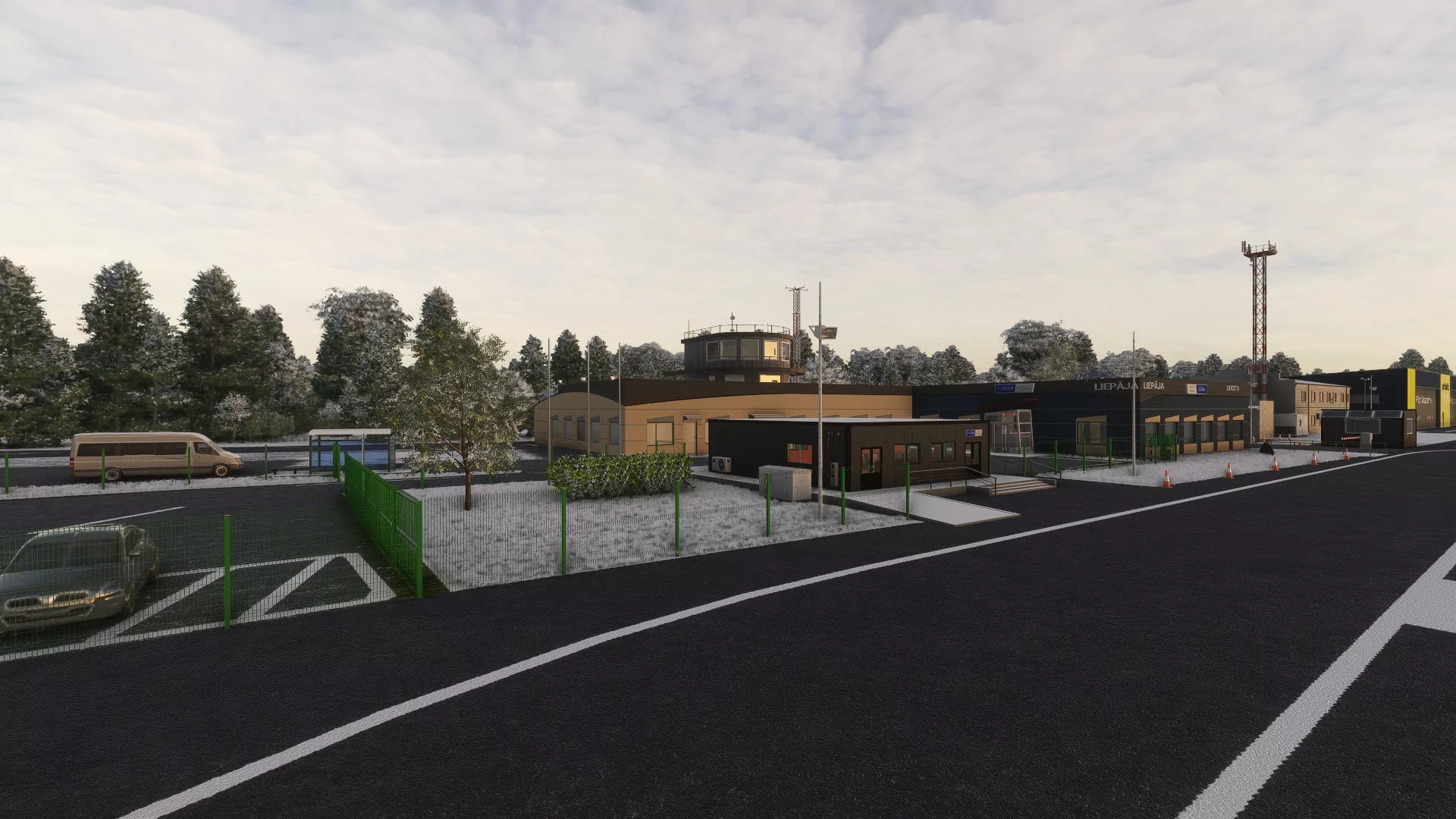 Аэропорт EVLA ( Лиепая, Латвия )