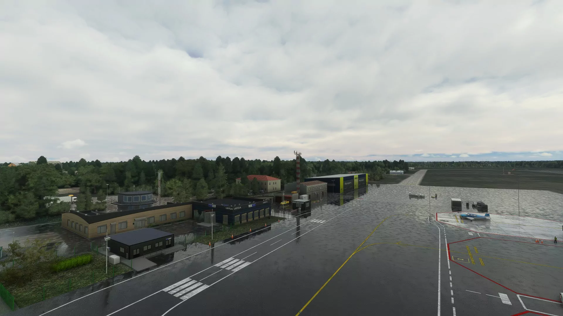 Аэропорт EVLA ( Лиепая, Латвия )