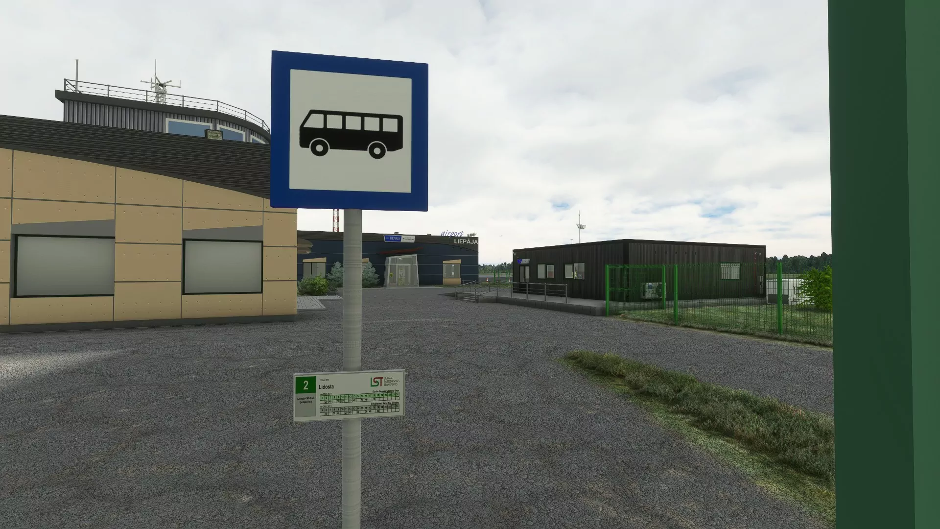 Аэропорт EVLA ( Лиепая, Латвия )