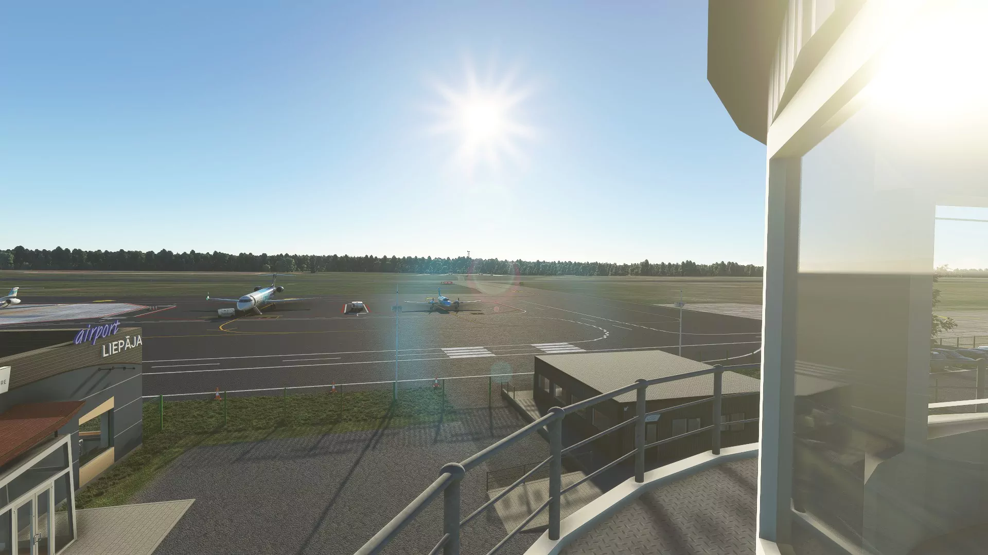 Аэропорт EVLA ( Лиепая, Латвия )