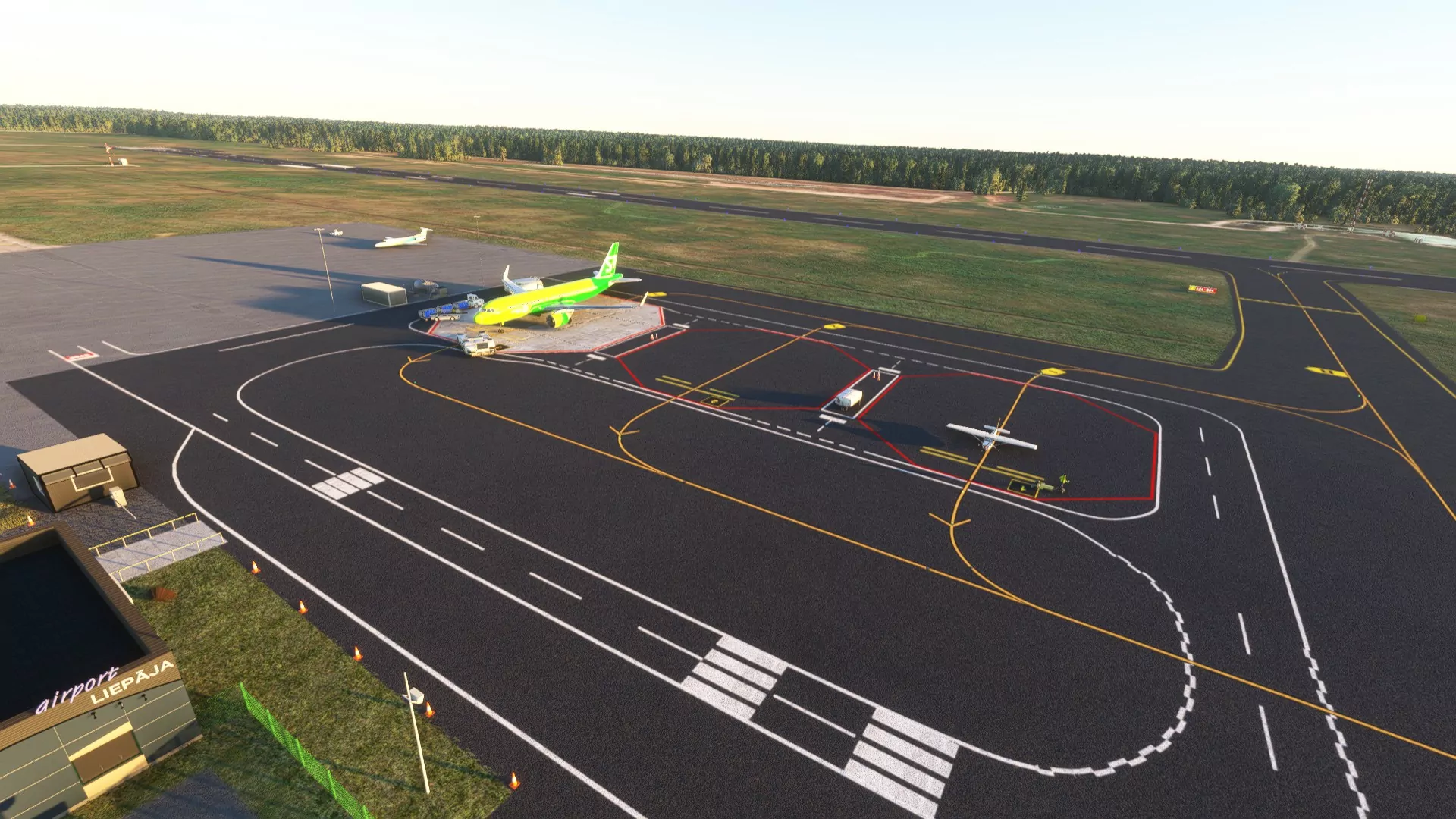 Аэропорт EVLA ( Лиепая, Латвия )