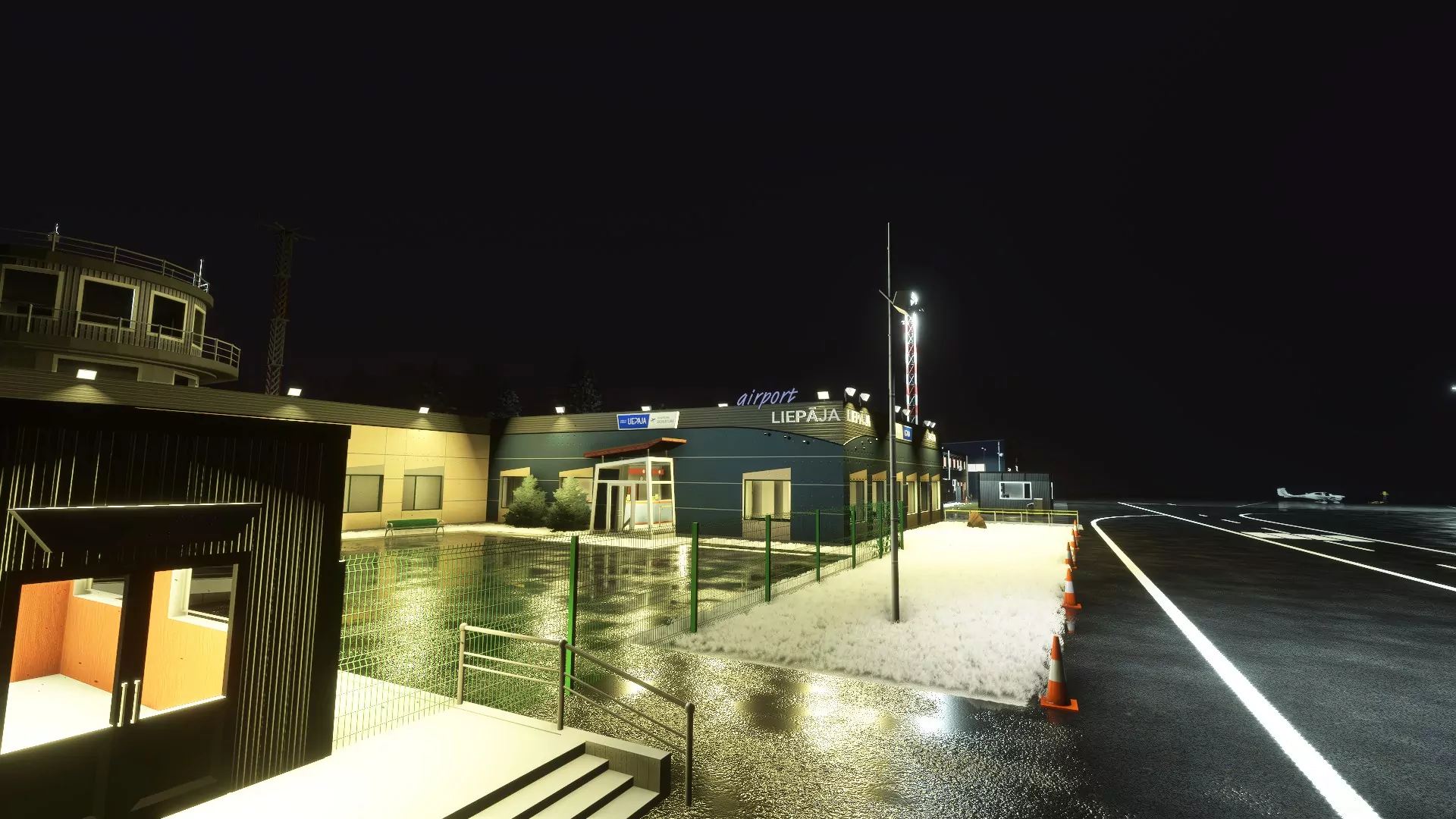 Аэропорт EVLA ( Лиепая, Латвия )