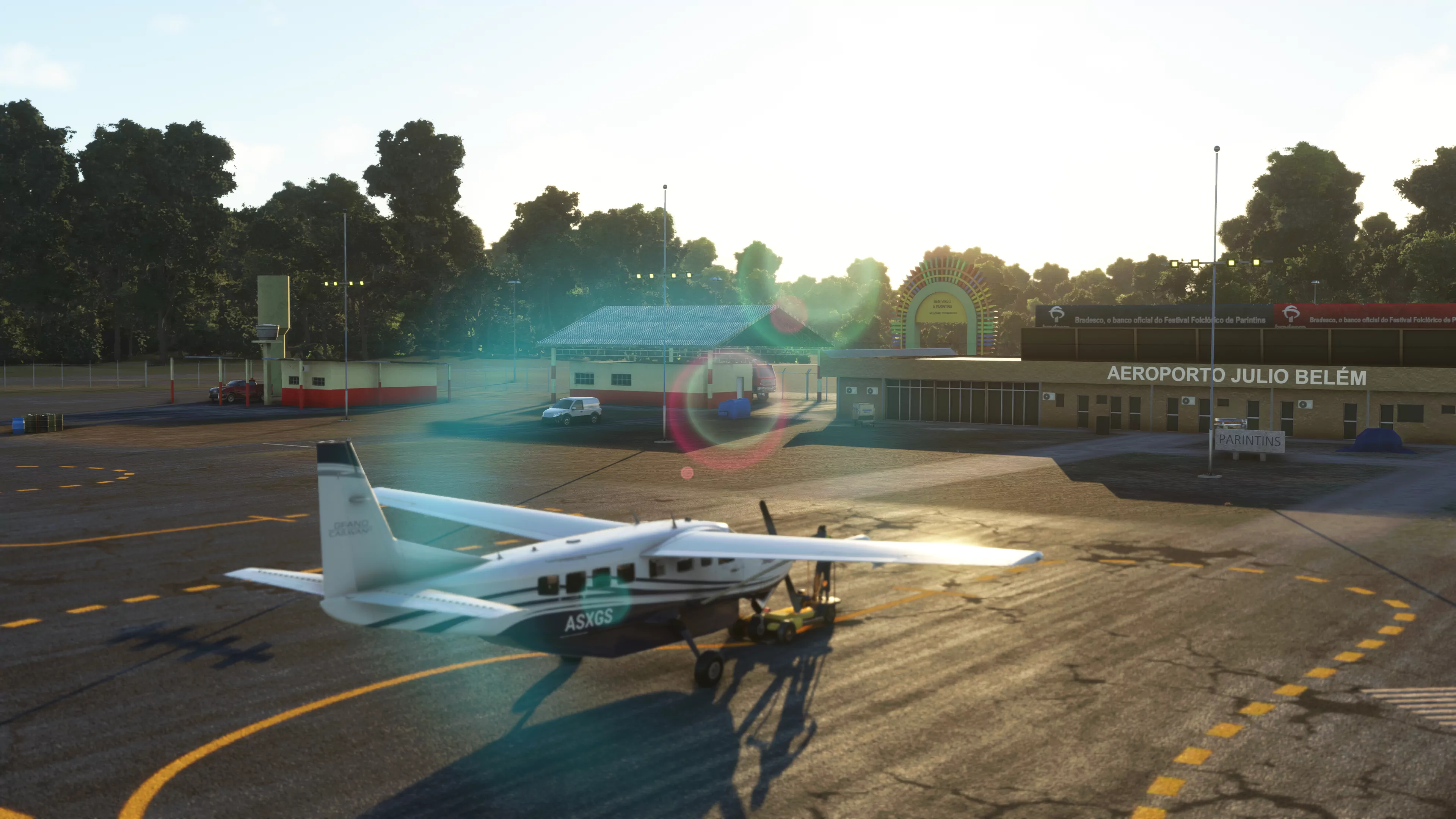 Аэропорт SWPI ( Паринтинс, Бразилия )