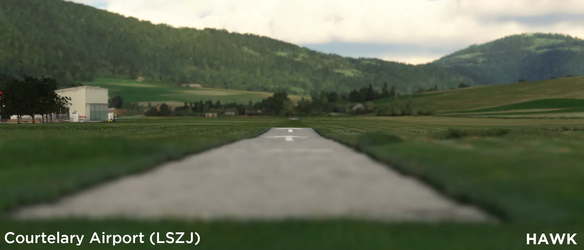 Аэродром LSZJ ( Куртелари, Швейцария )