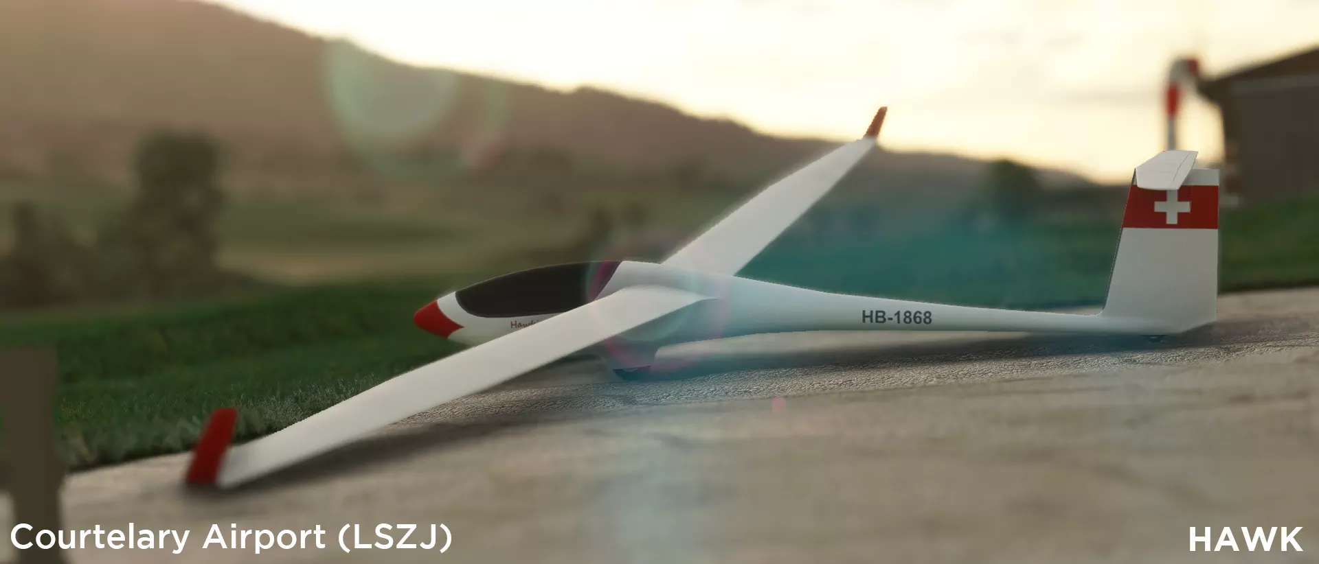 Аэродром LSZJ ( Куртелари, Швейцария )