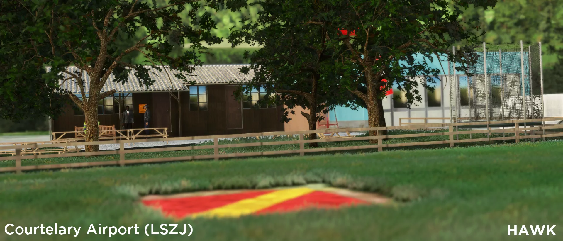 Аэродром LSZJ ( Куртелари, Швейцария )