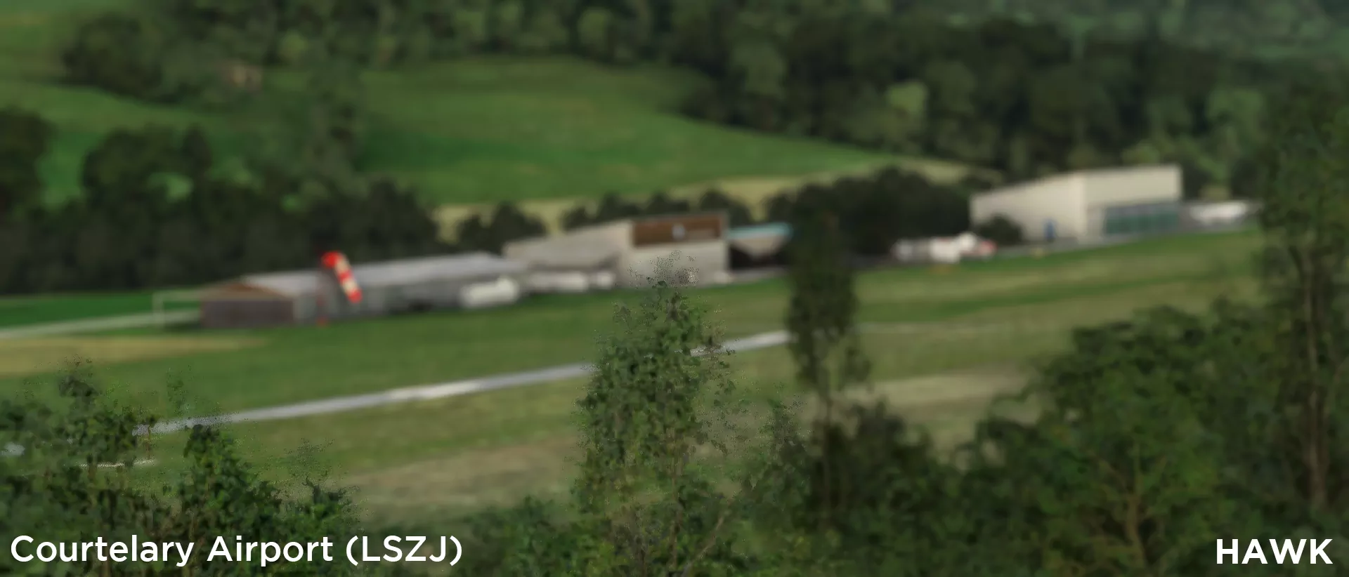 Аэродром LSZJ ( Куртелари, Швейцария )