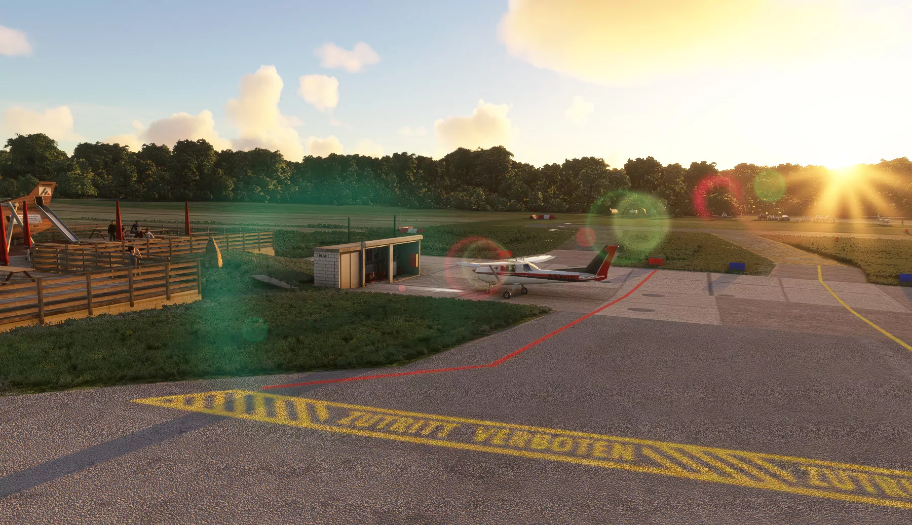 Аэродром LSZK ( Шпек, Швейцария )