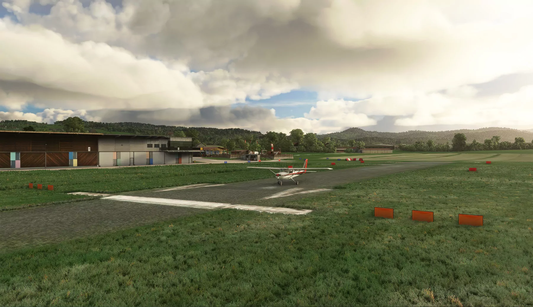 Аэродром LSZK ( Шпек, Швейцария )