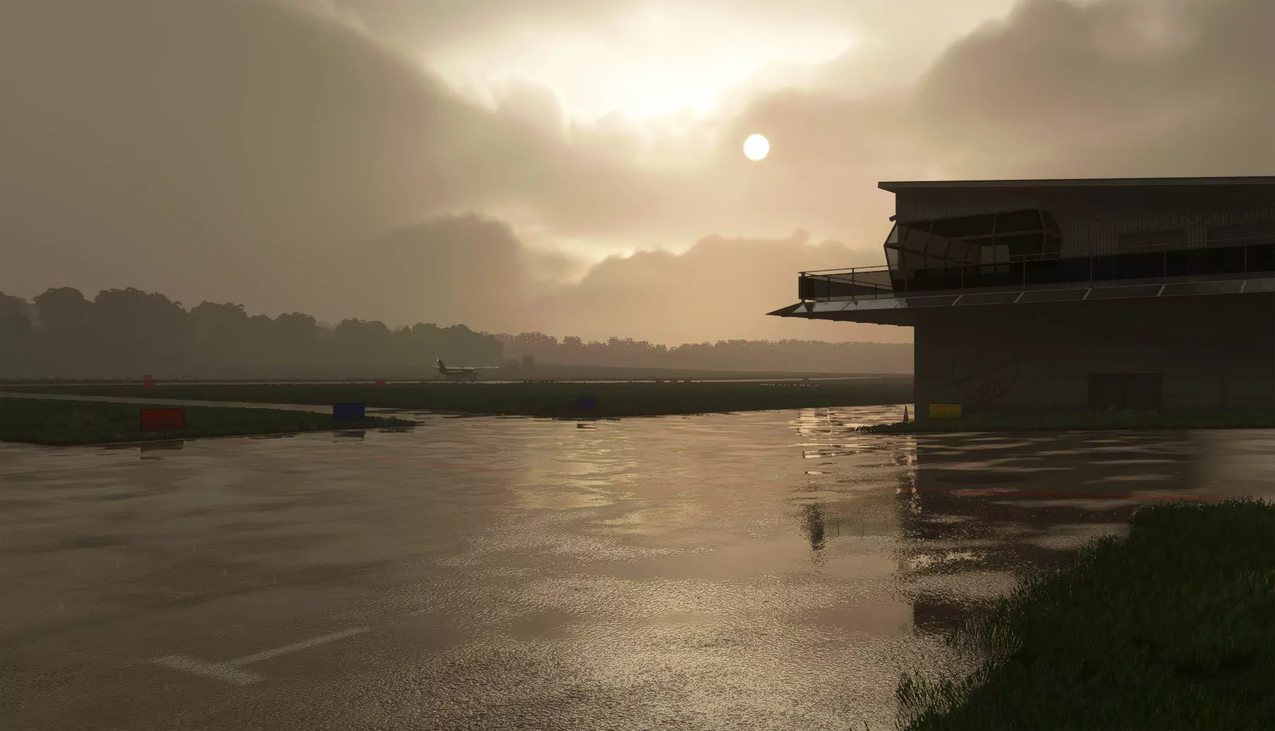 Аэродром LSZK ( Шпек, Швейцария )