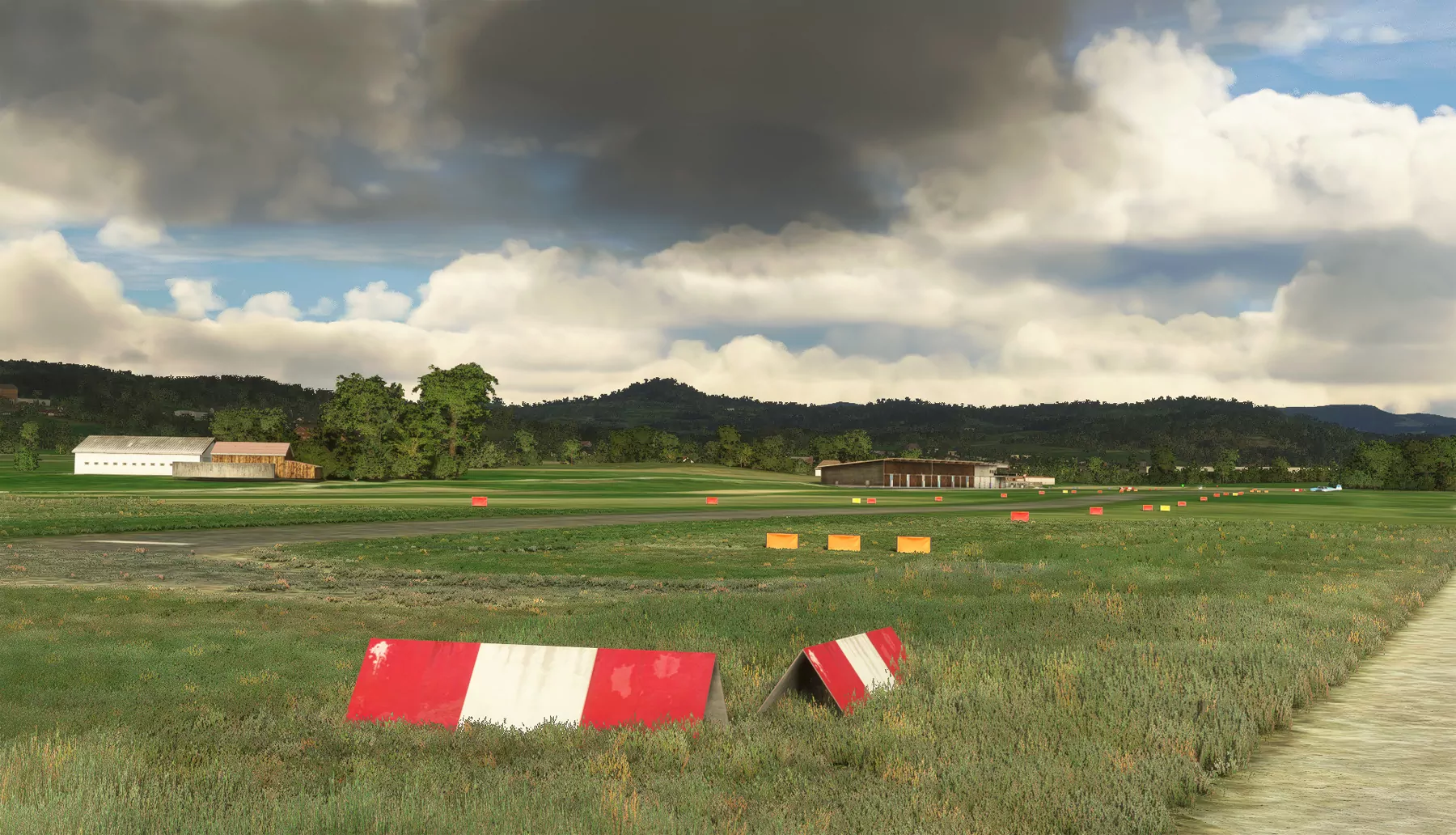 Аэродром LSZK ( Шпек, Швейцария )