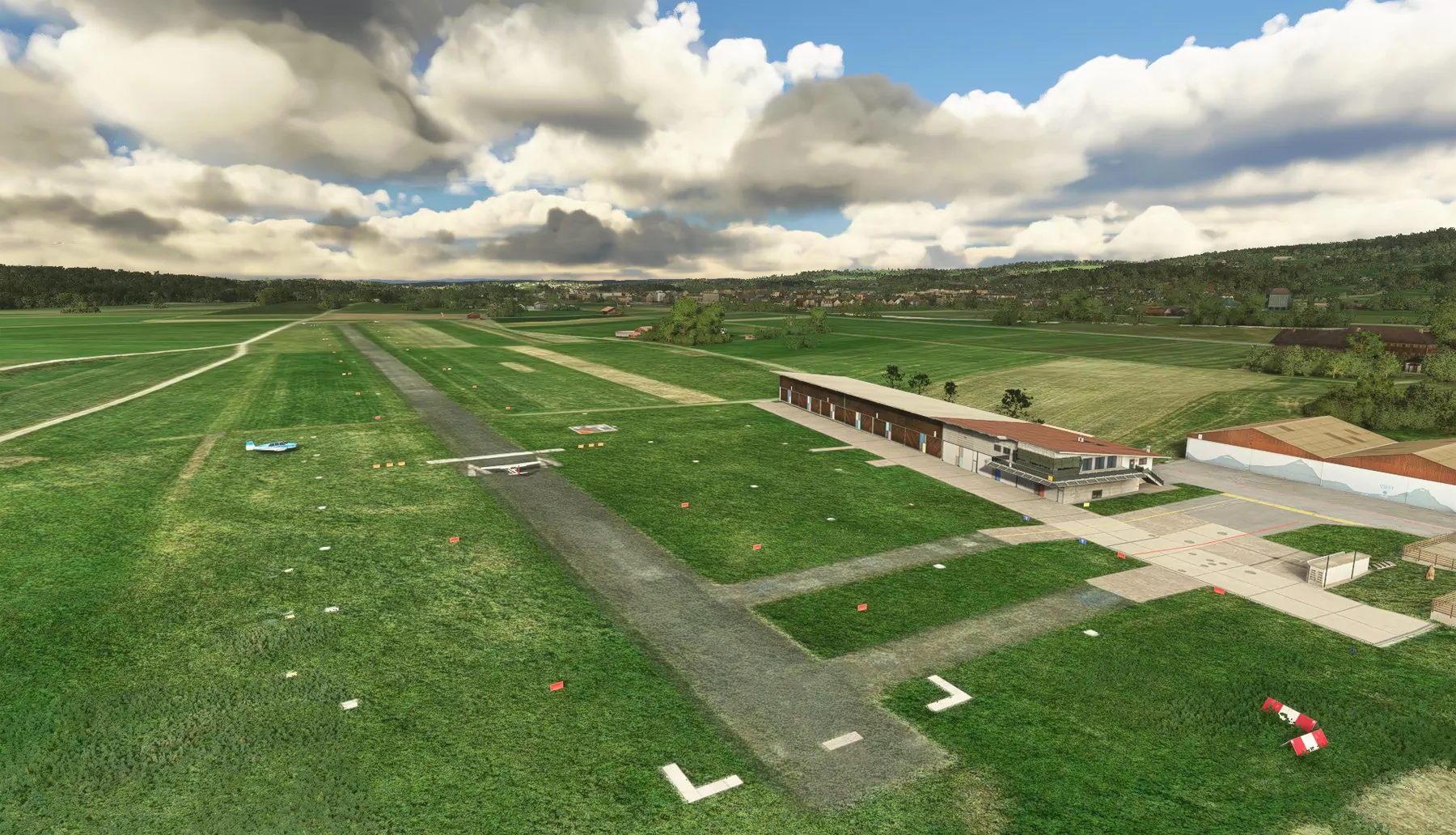 Аэродром LSZK ( Шпек, Швейцария )