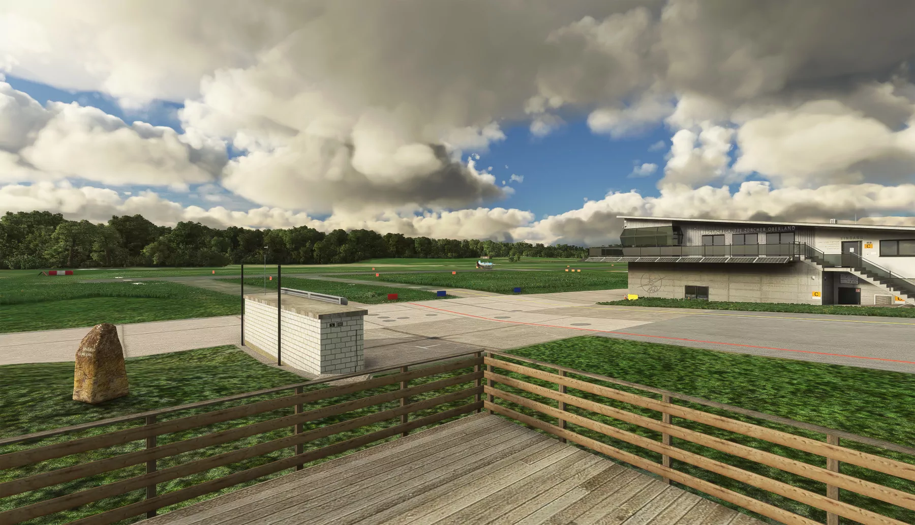 Аэродром LSZK ( Шпек, Швейцария )