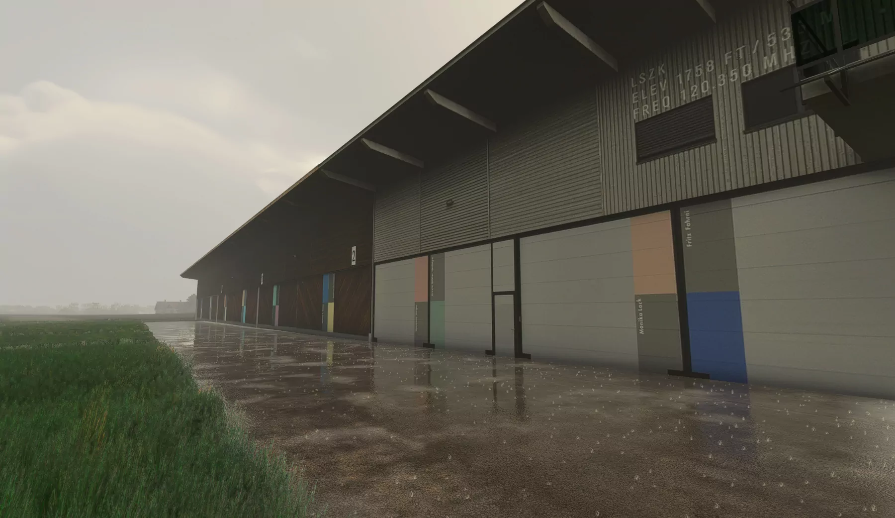 Аэродром LSZK ( Шпек, Швейцария )