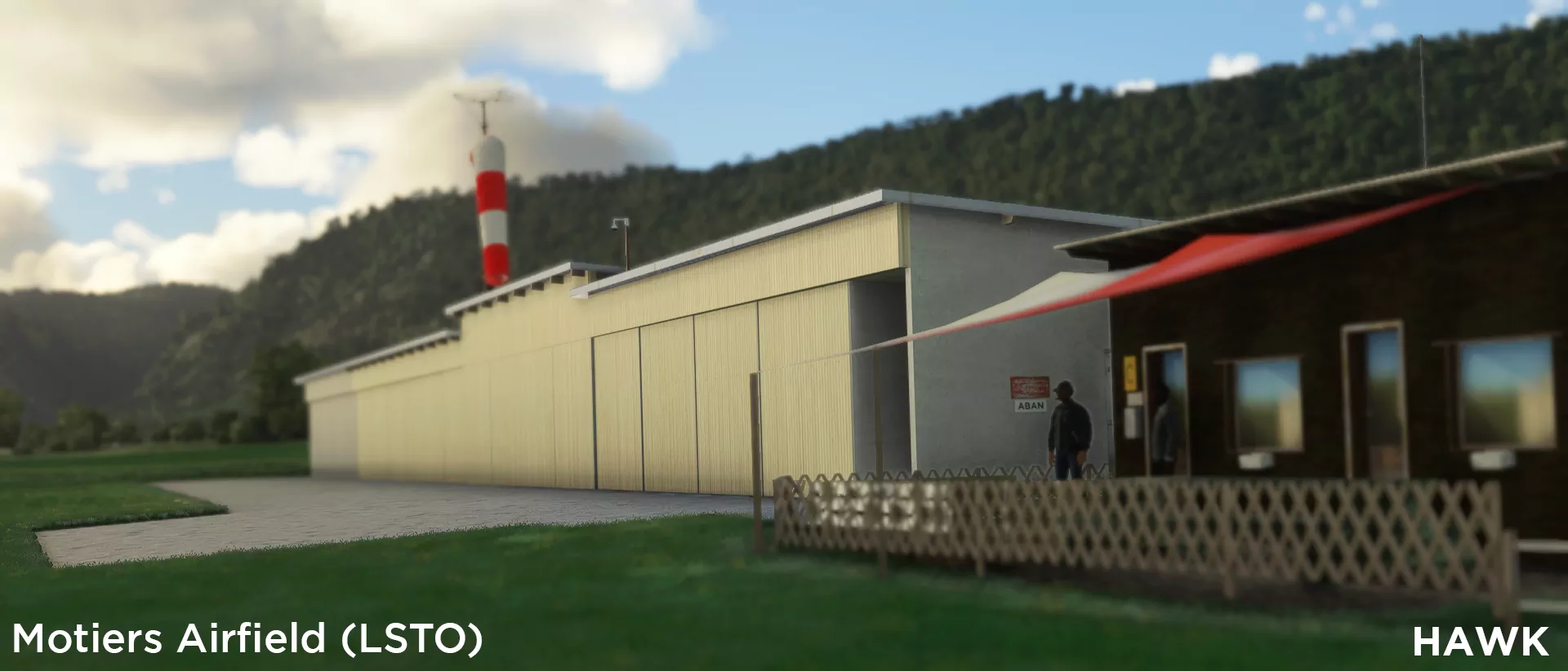Аэродром LSTO ( Мотье, Швейцария )