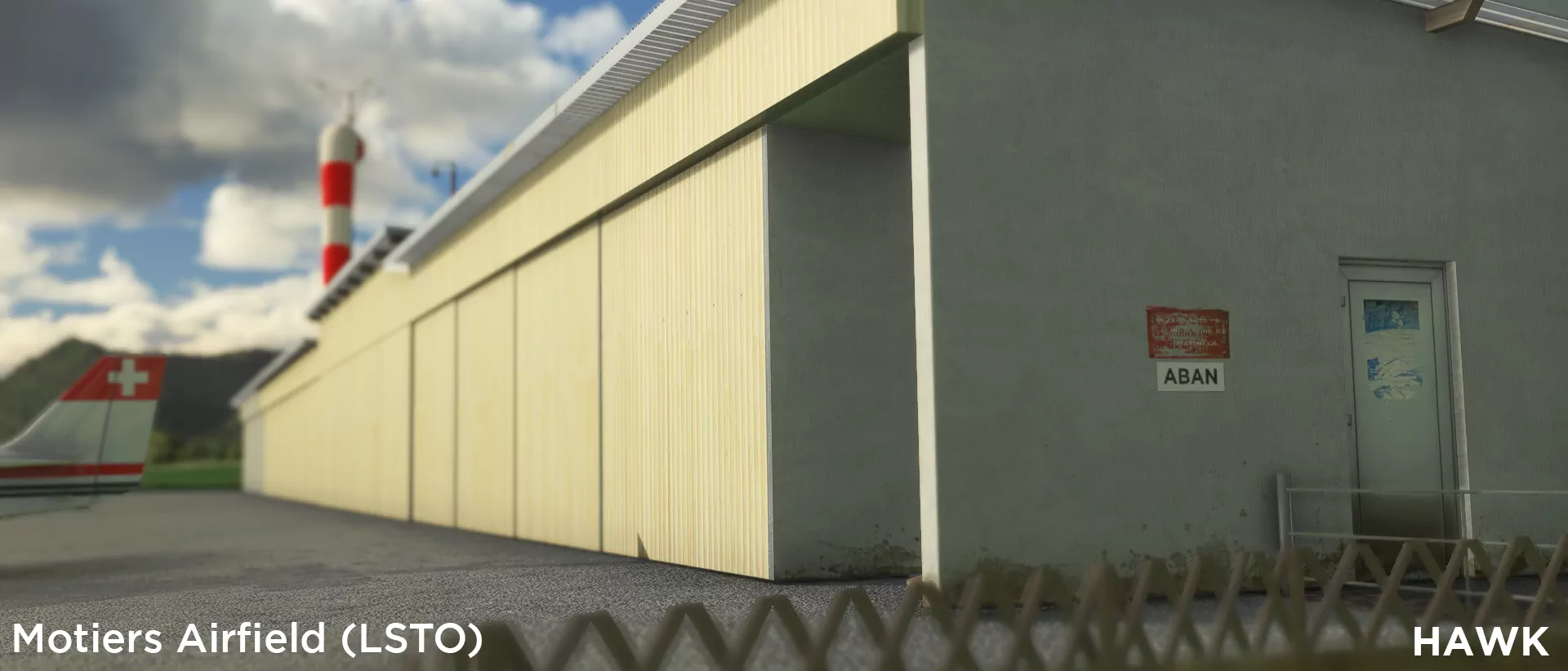 Аэродром LSTO ( Мотье, Швейцария )