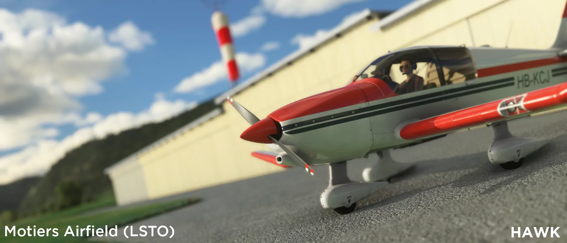 Аэродром LSTO ( Мотье, Швейцария )