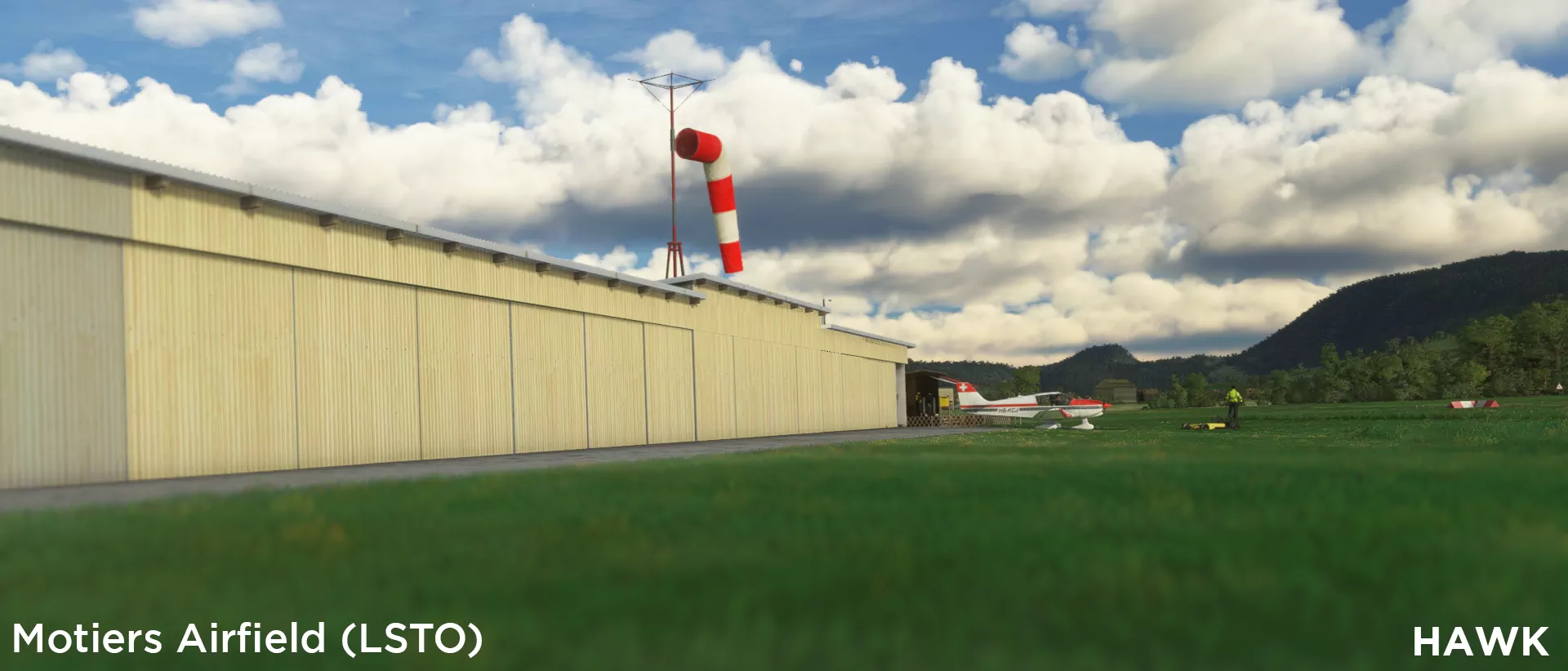 Аэродром LSTO ( Мотье, Швейцария )