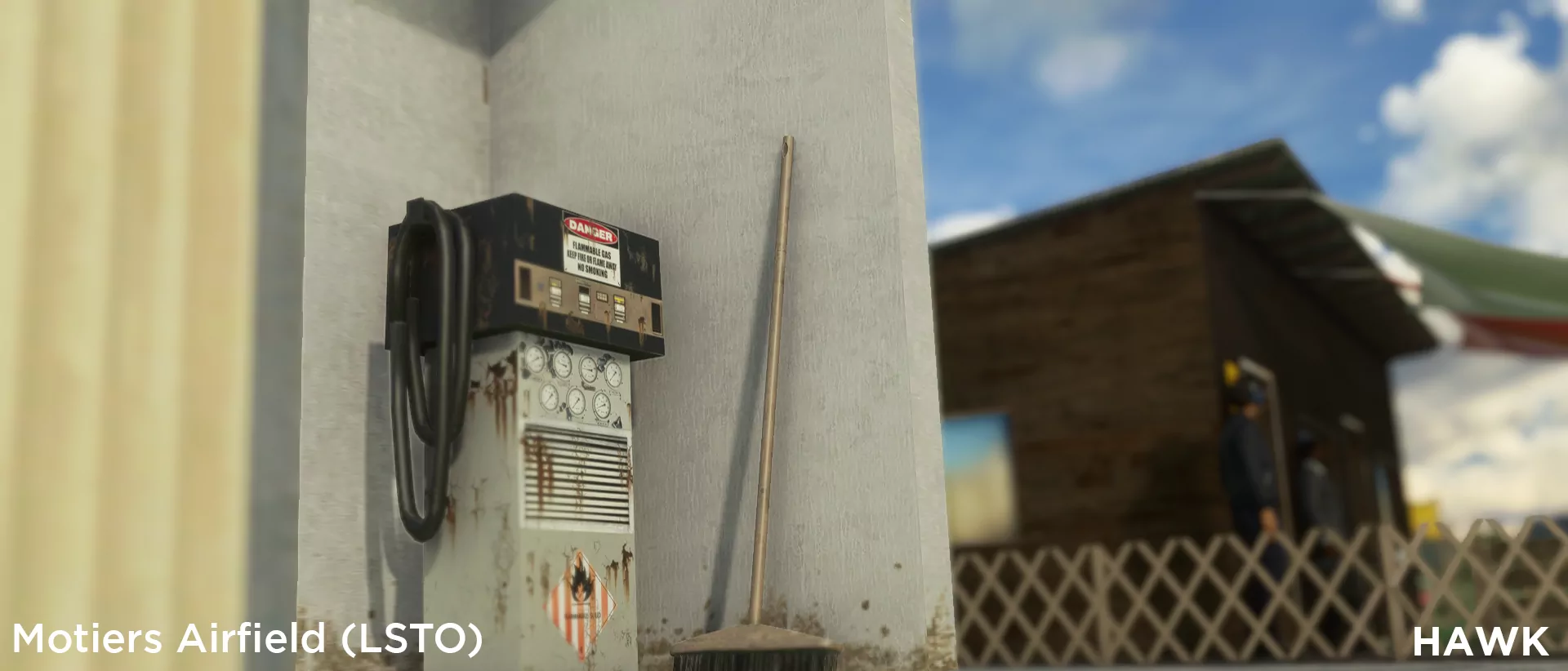 Аэродром LSTO ( Мотье, Швейцария )