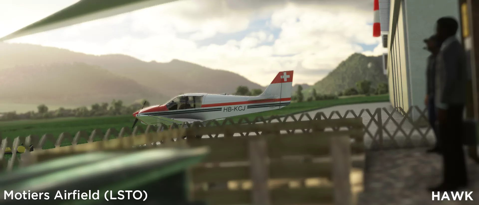 Аэродром LSTO ( Мотье, Швейцария )