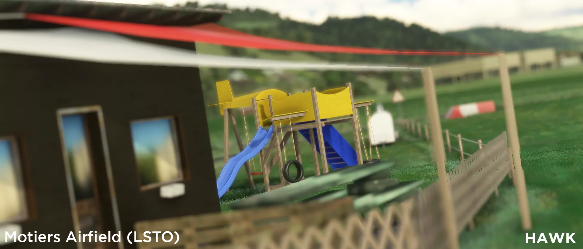 Аэродром LSTO ( Мотье, Швейцария )