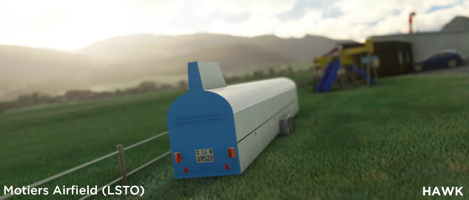 Аэродром LSTO ( Мотье, Швейцария )