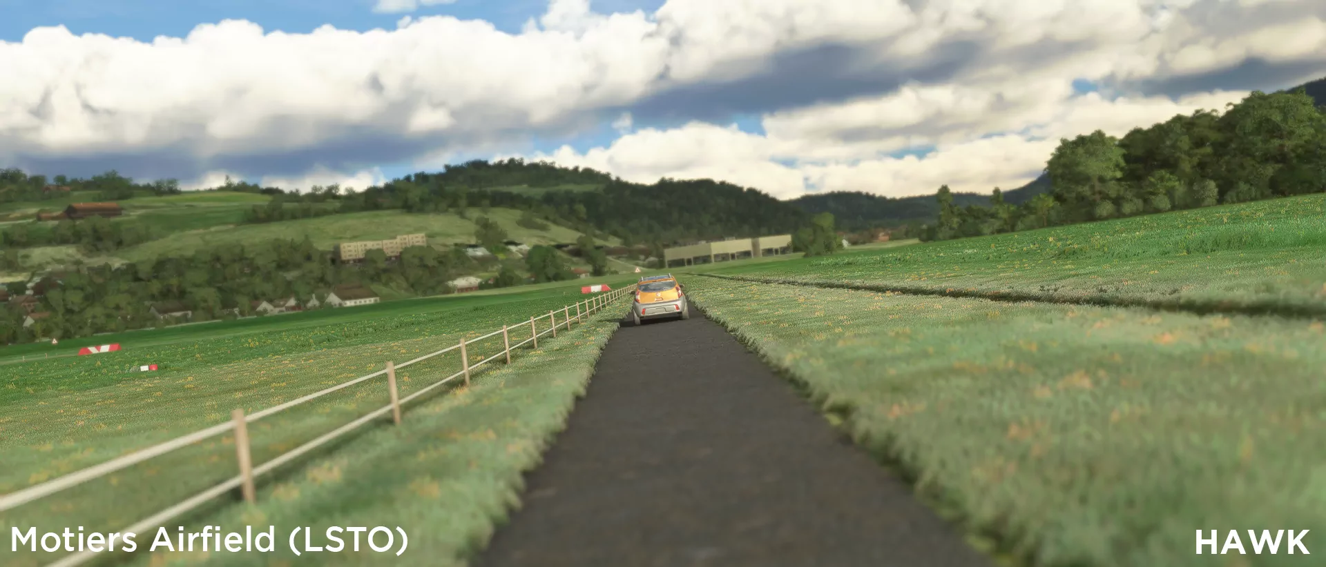 Аэродром LSTO ( Мотье, Швейцария )