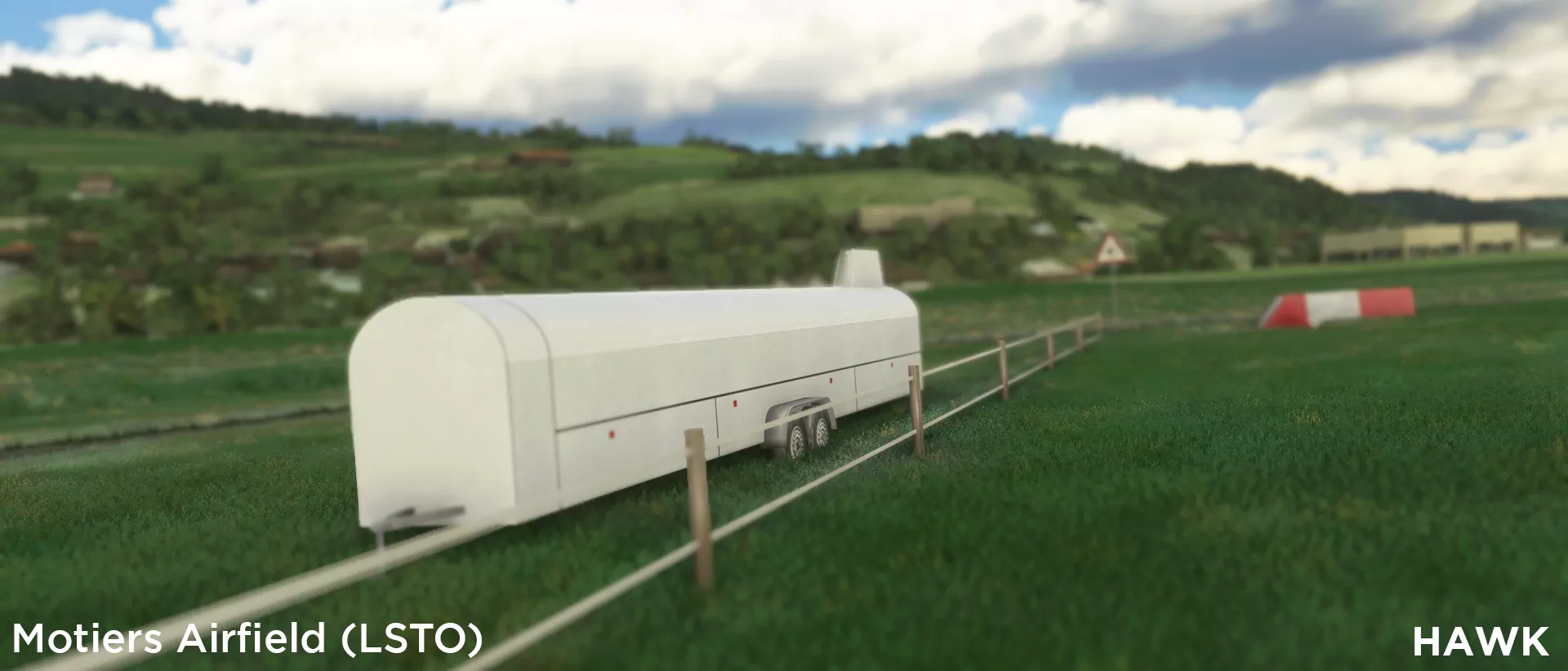 Аэродром LSTO ( Мотье, Швейцария )