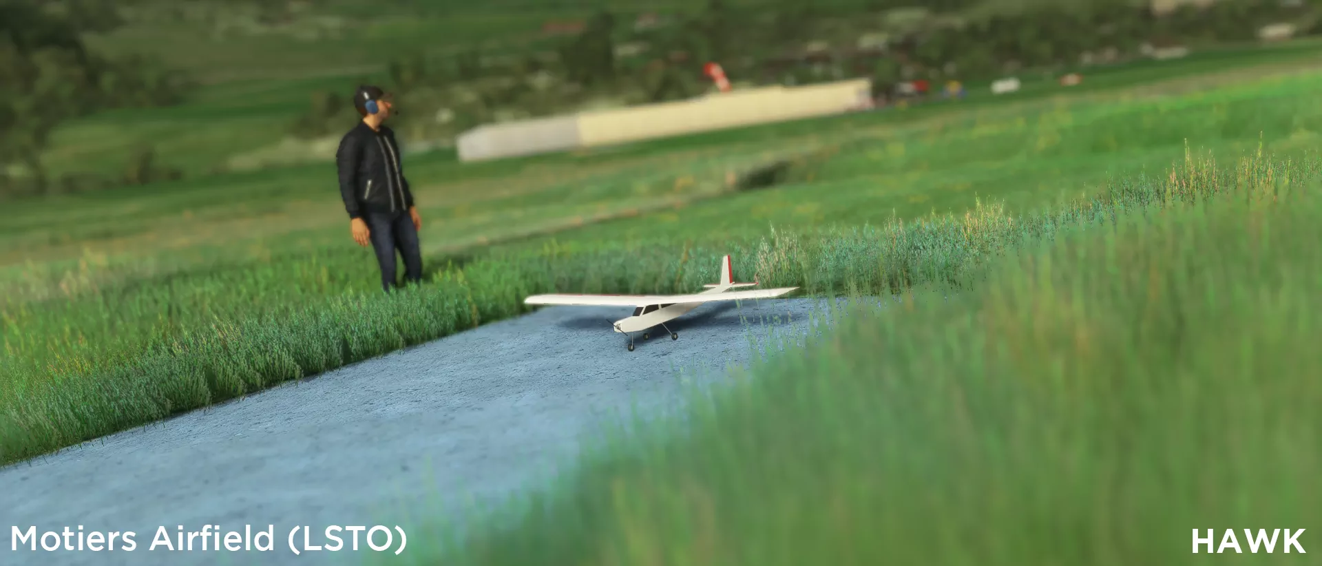 Аэродром LSTO ( Мотье, Швейцария )