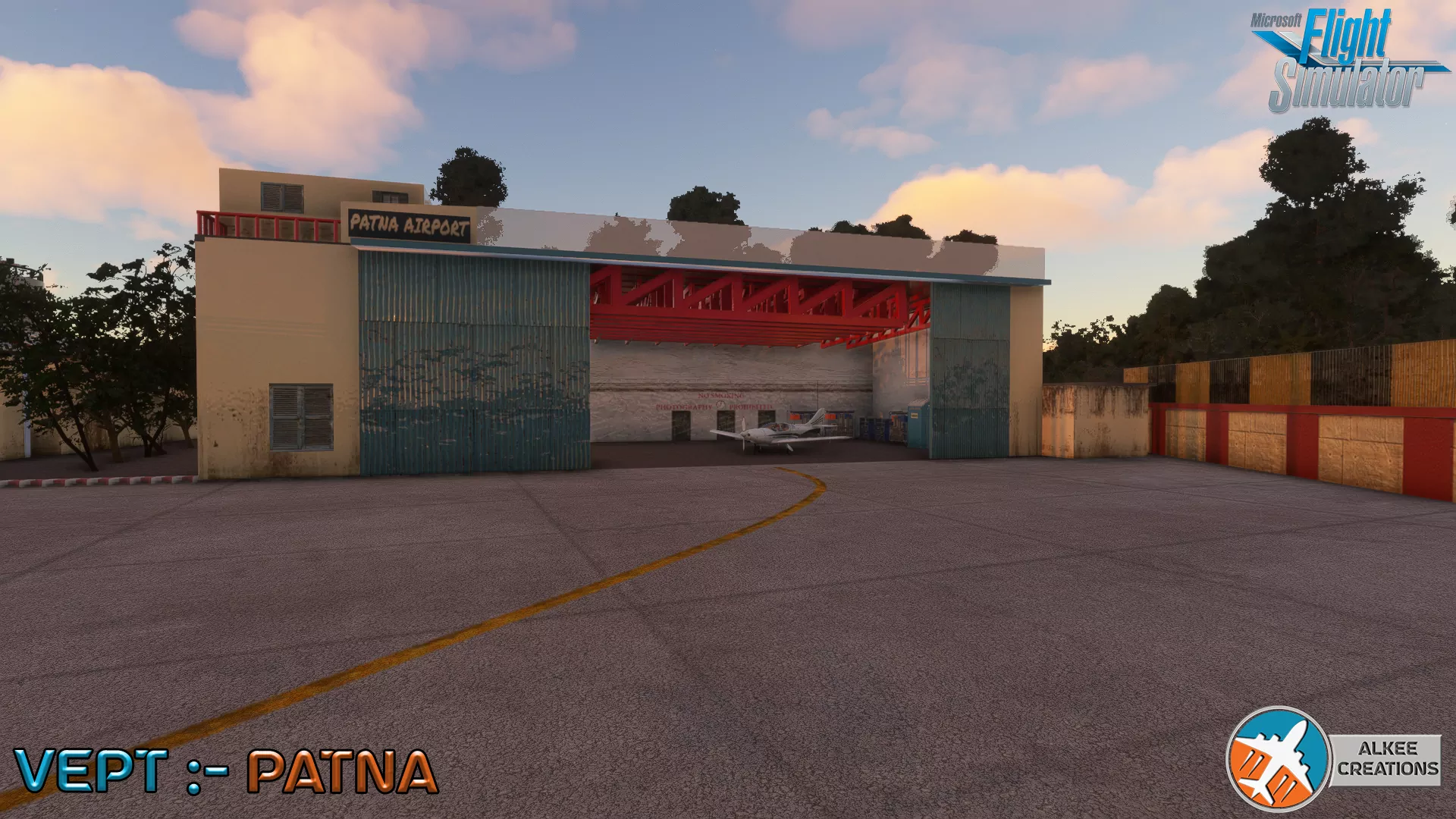 Аэропорт VEPT ( Патна, Индия )