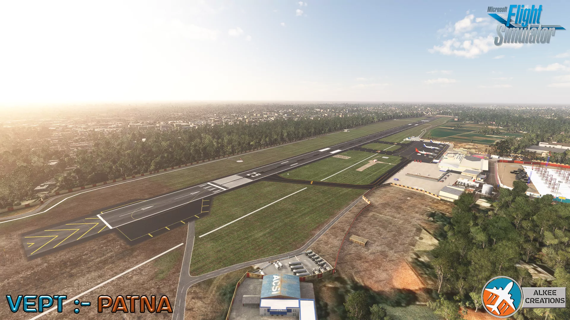 Аэропорт VEPT ( Патна, Индия )