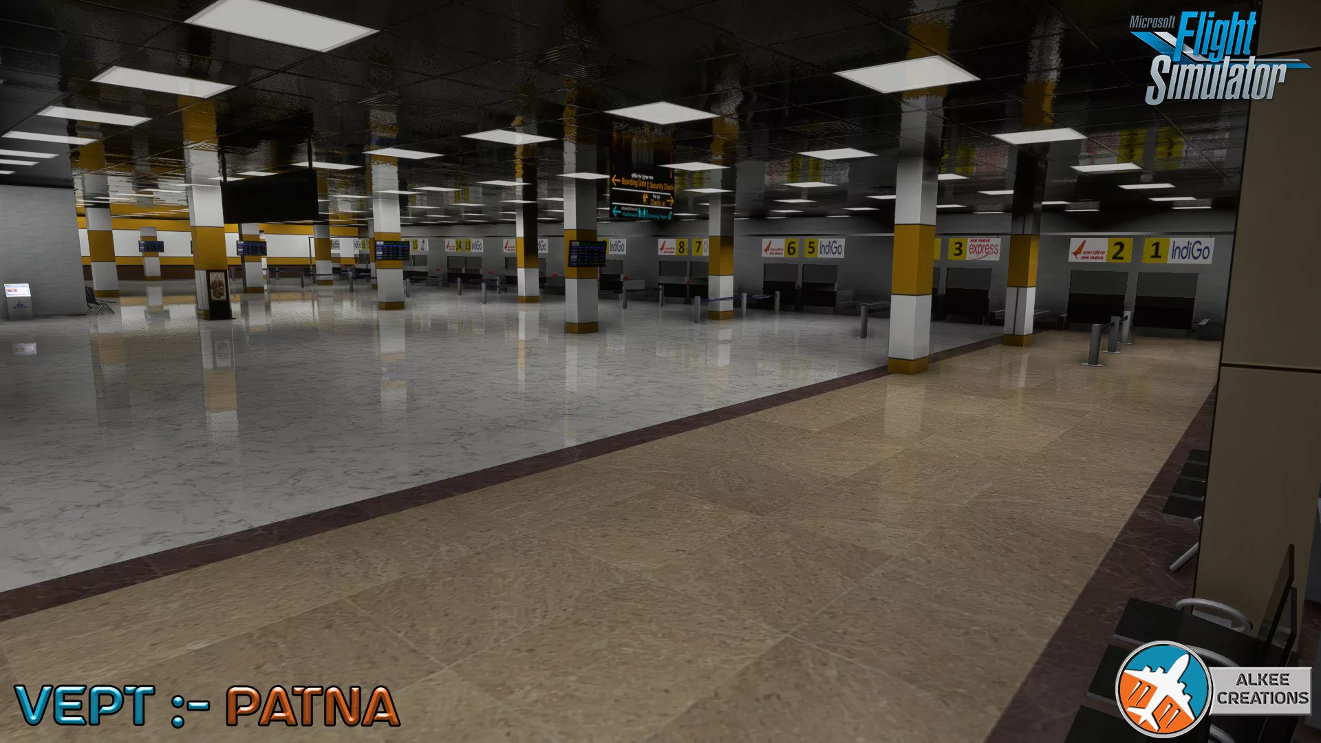 Аэропорт VEPT ( Патна, Индия )