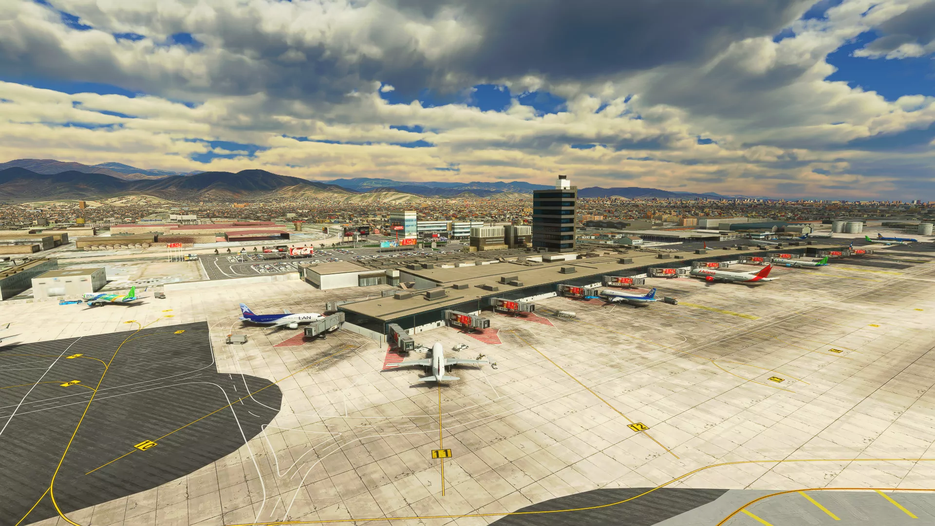 Аэропорт SPJC ( Лима, Перу )