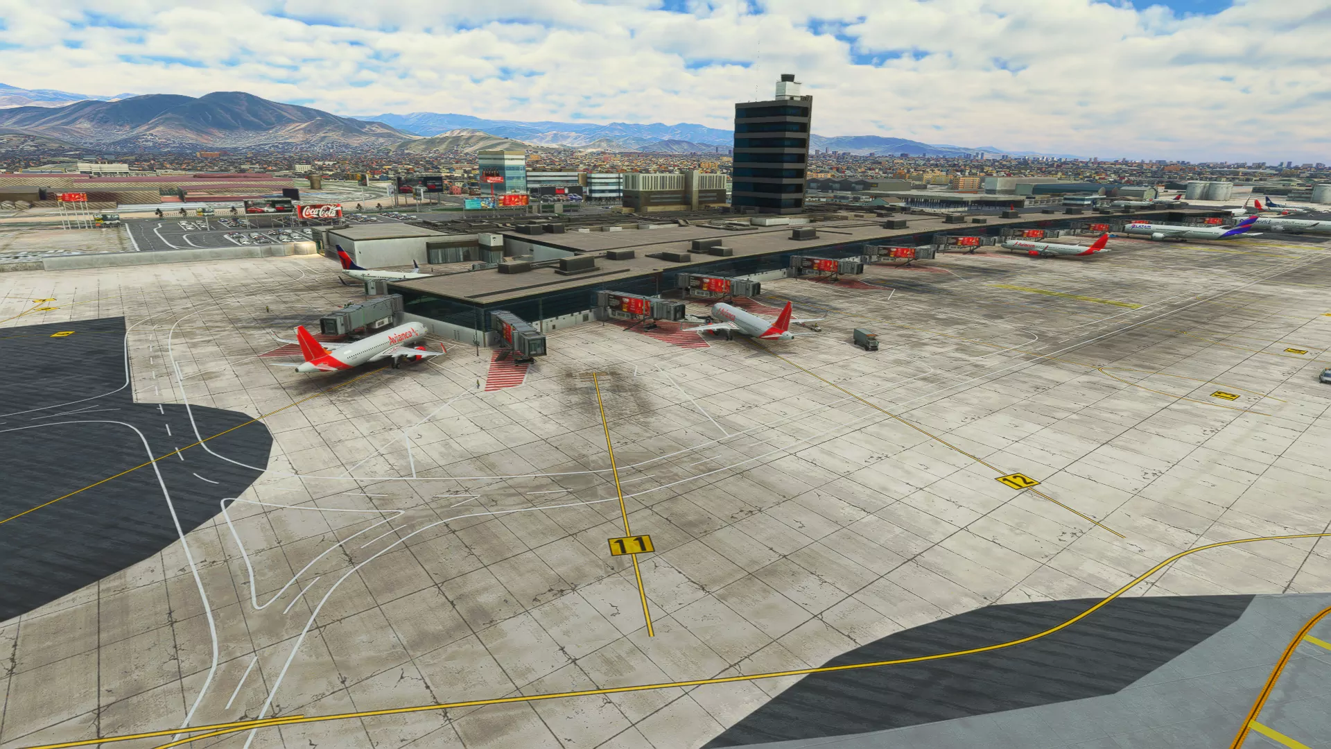 Аэропорт SPJC ( Лима, Перу )