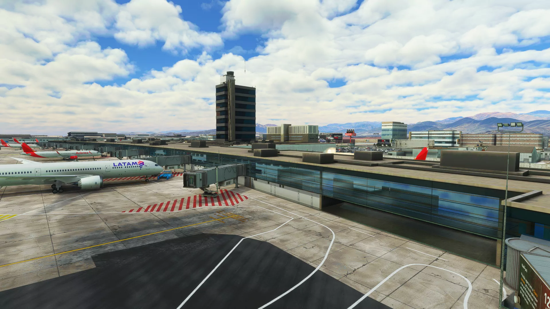 Аэропорт SPJC ( Лима, Перу )