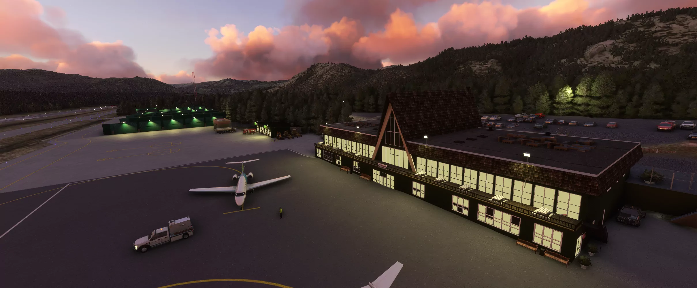 Аэропорт KTVL ( Тахо, США )