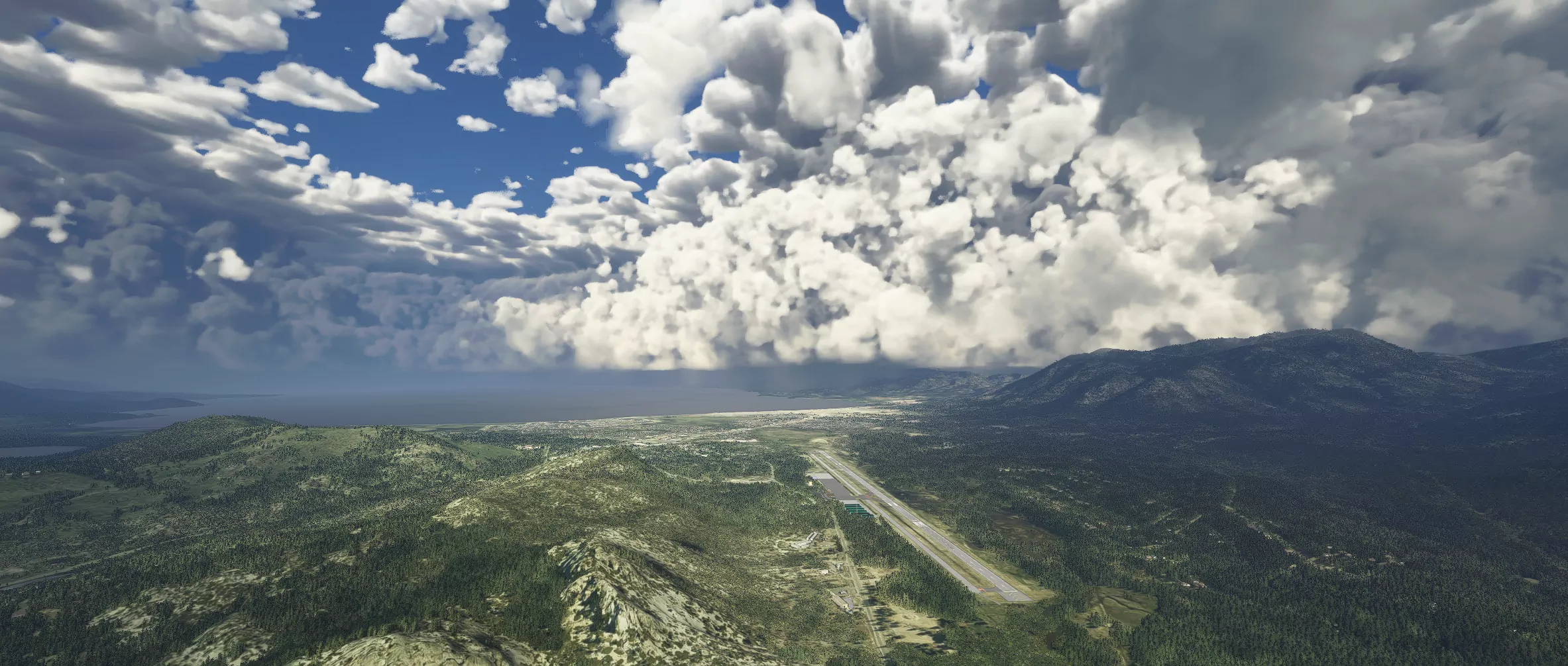 Аэропорт KTVL ( Тахо, США )