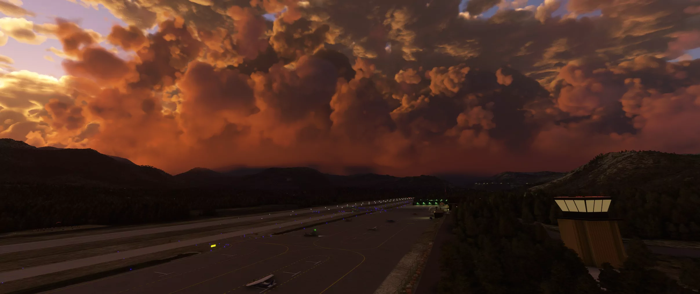 Аэропорт KTVL ( Тахо, США )