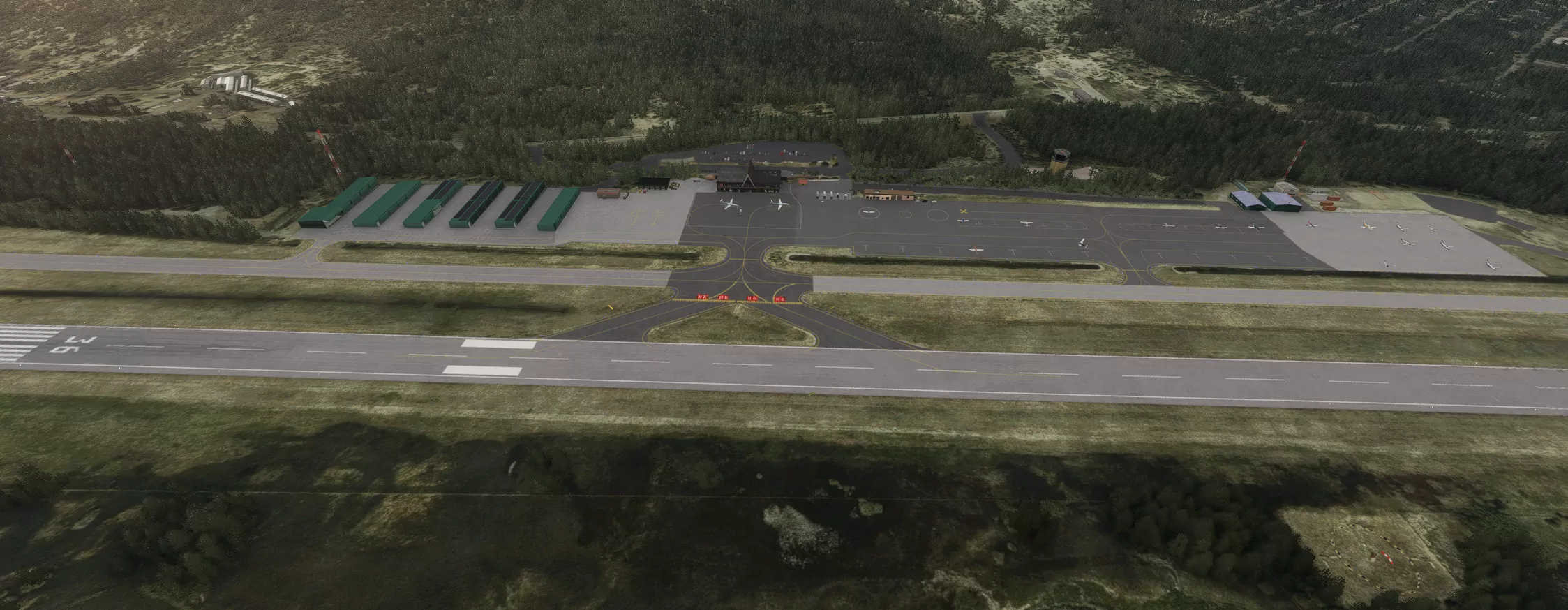 Аэропорт KTVL ( Тахо, США )