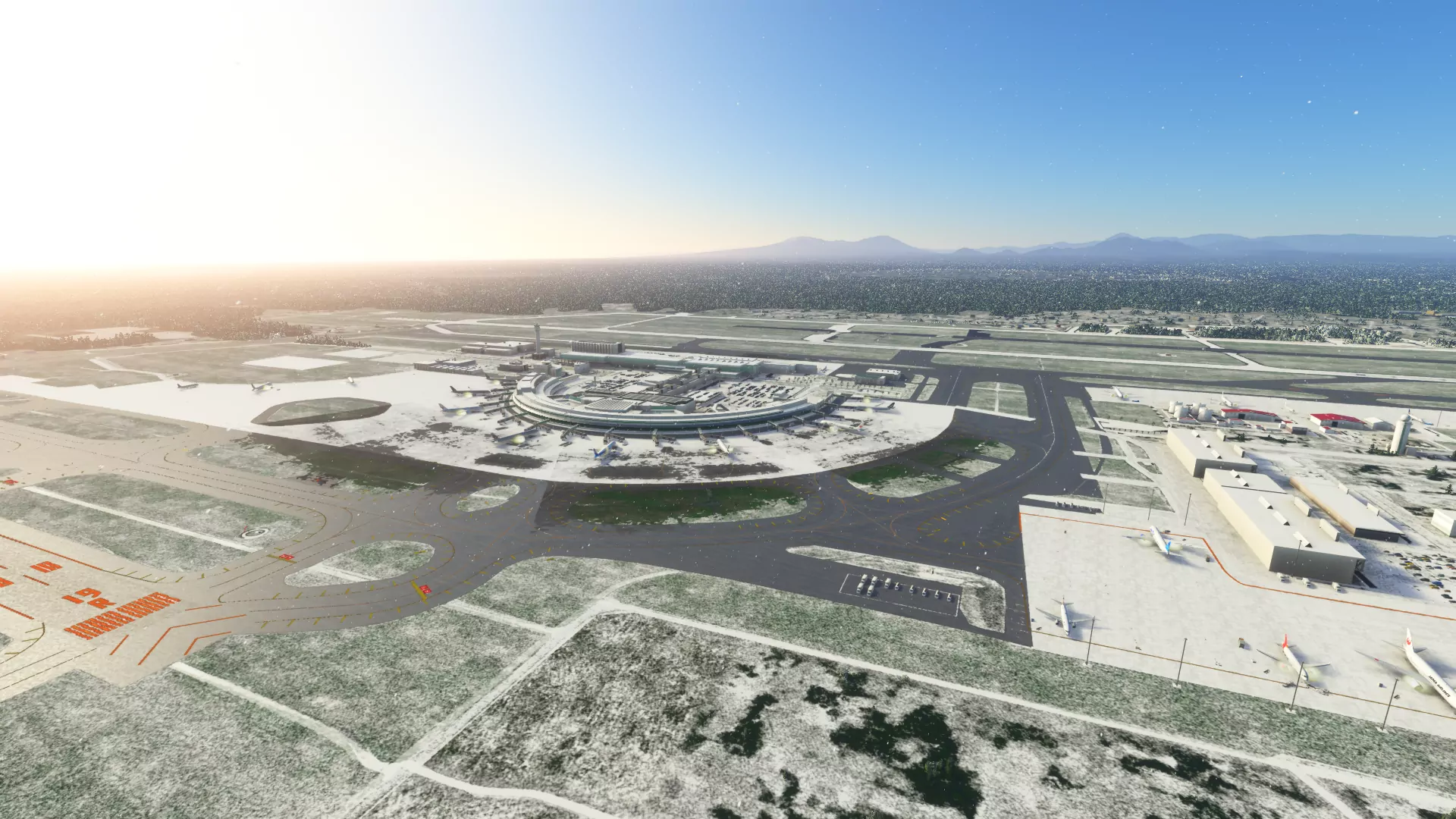 Аэропорт RJCC ( Титосе, Япония )