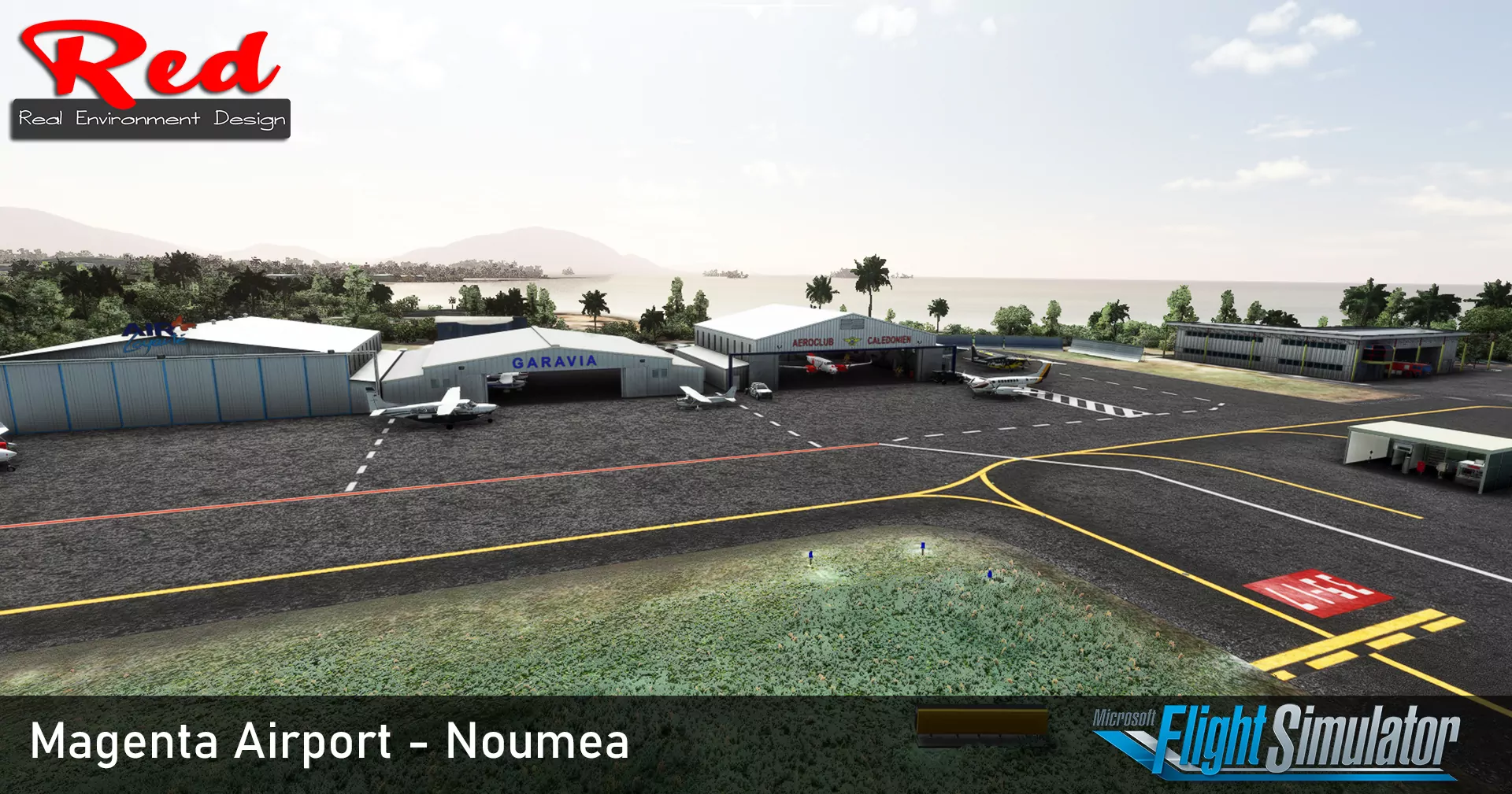 Аэропорт NWWM ( Нумеа, Новая Каледония )