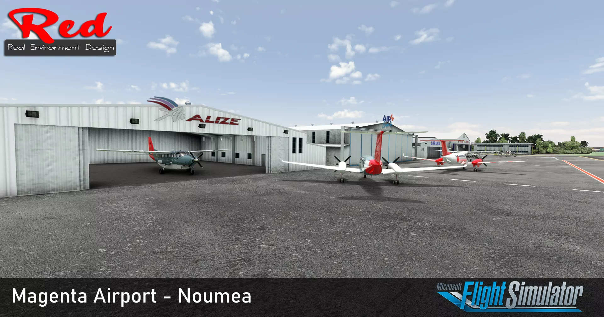 Аэропорт NWWM ( Нумеа, Новая Каледония )